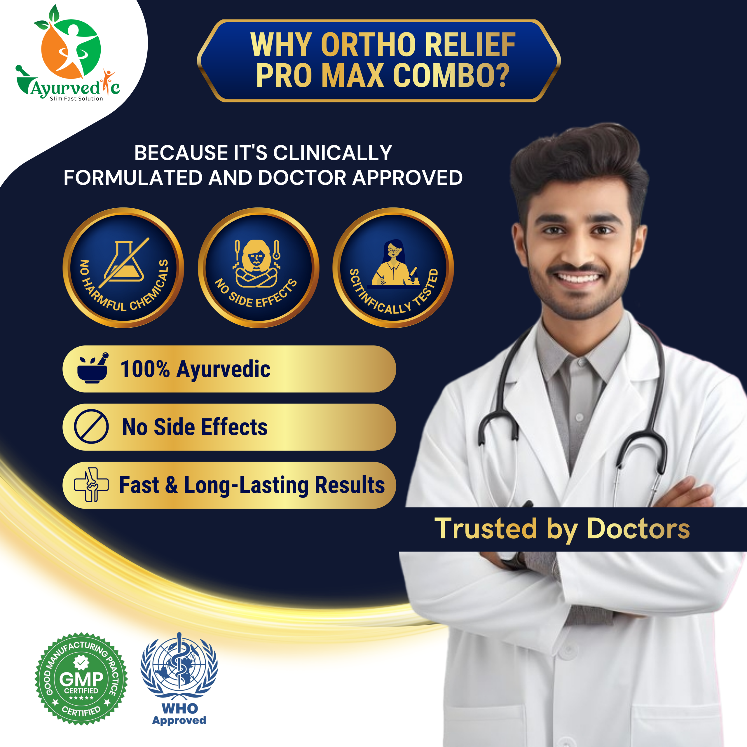 Ortho Relief Pro Max Combo