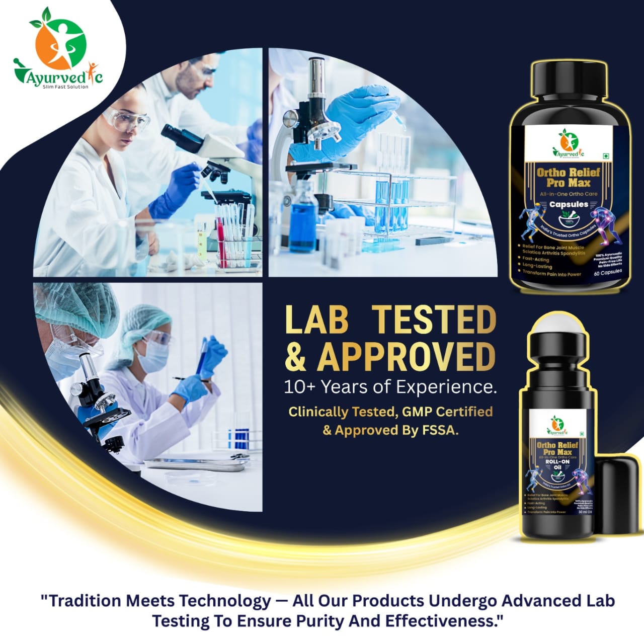 Ortho Relief Pro Max Combo